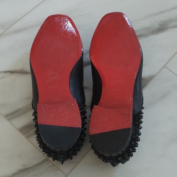 CHRISTIAN LOUBOUTIN Tassilo Flat Spike Loafer - Picture 7 of 8